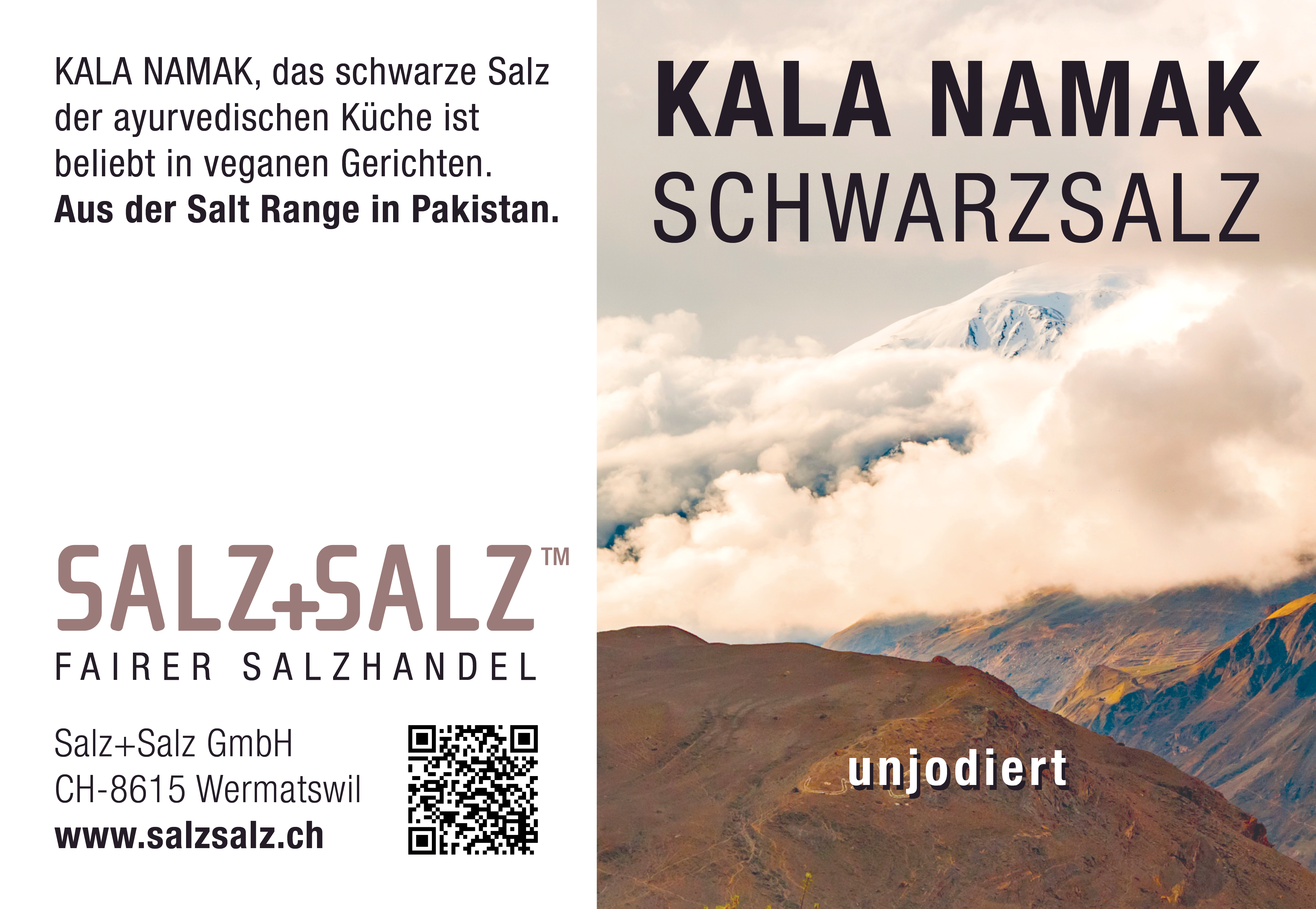 Etikette Kala Namak Salz