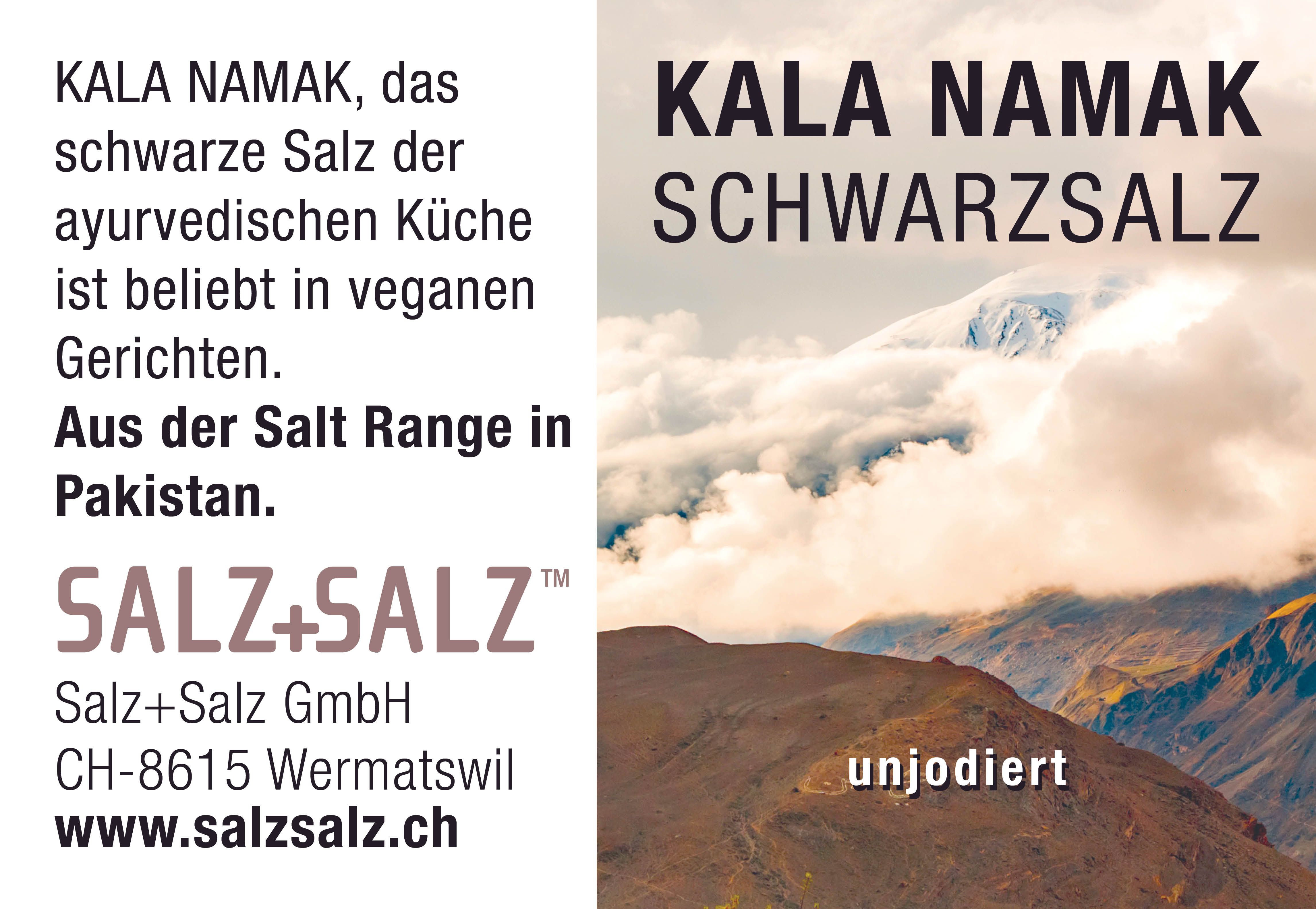 Etikette Kala Namak Salzmühle